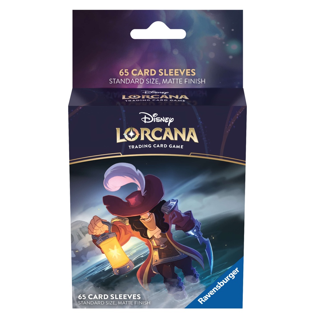 Disney Lorcana : Set 1 - Card sleeves pack A (Capitaine Crochet) - MLV