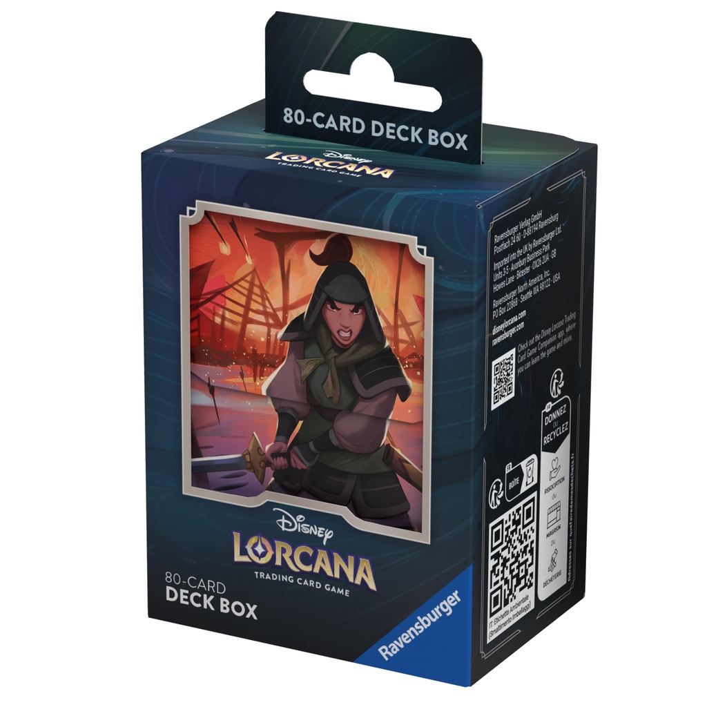 Disney Lorcana : Set 2 - Deck box B (Mulan) - MLV
