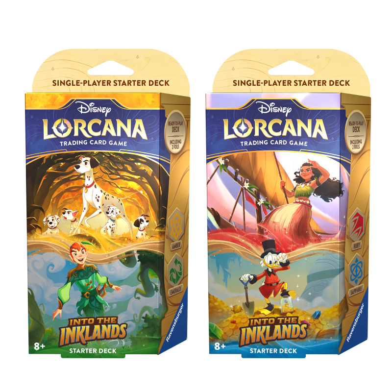 Disney Lorcana : Set 2 - Rise of the Floodborn - Starter deck assortment (x8) - EN (copie)