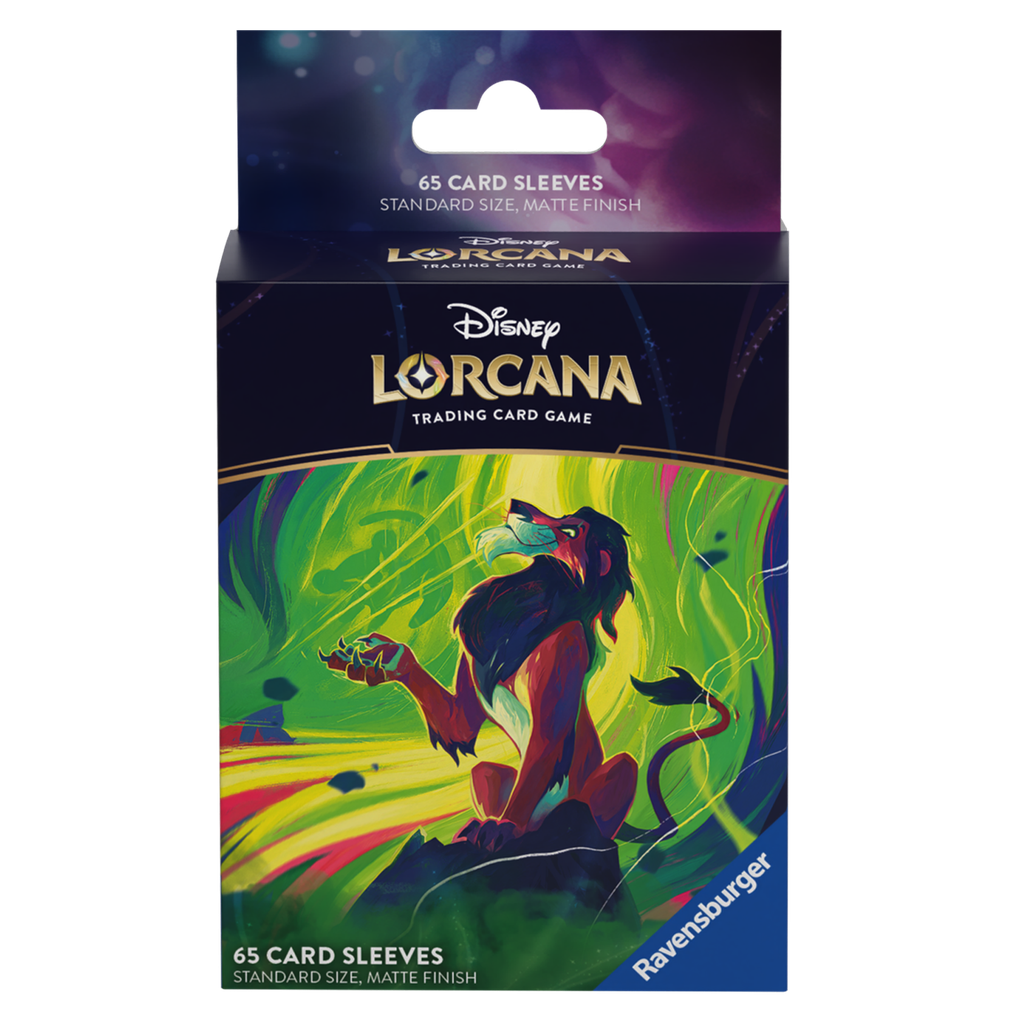 Disney Lorcana : Set 6 - Card sleeves pack A (Scar) - MLV