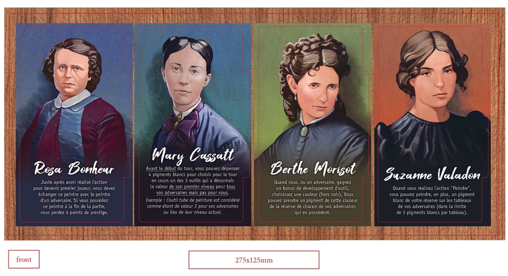 Couleurs de Paris - ext. Femmes Peintres - MLV