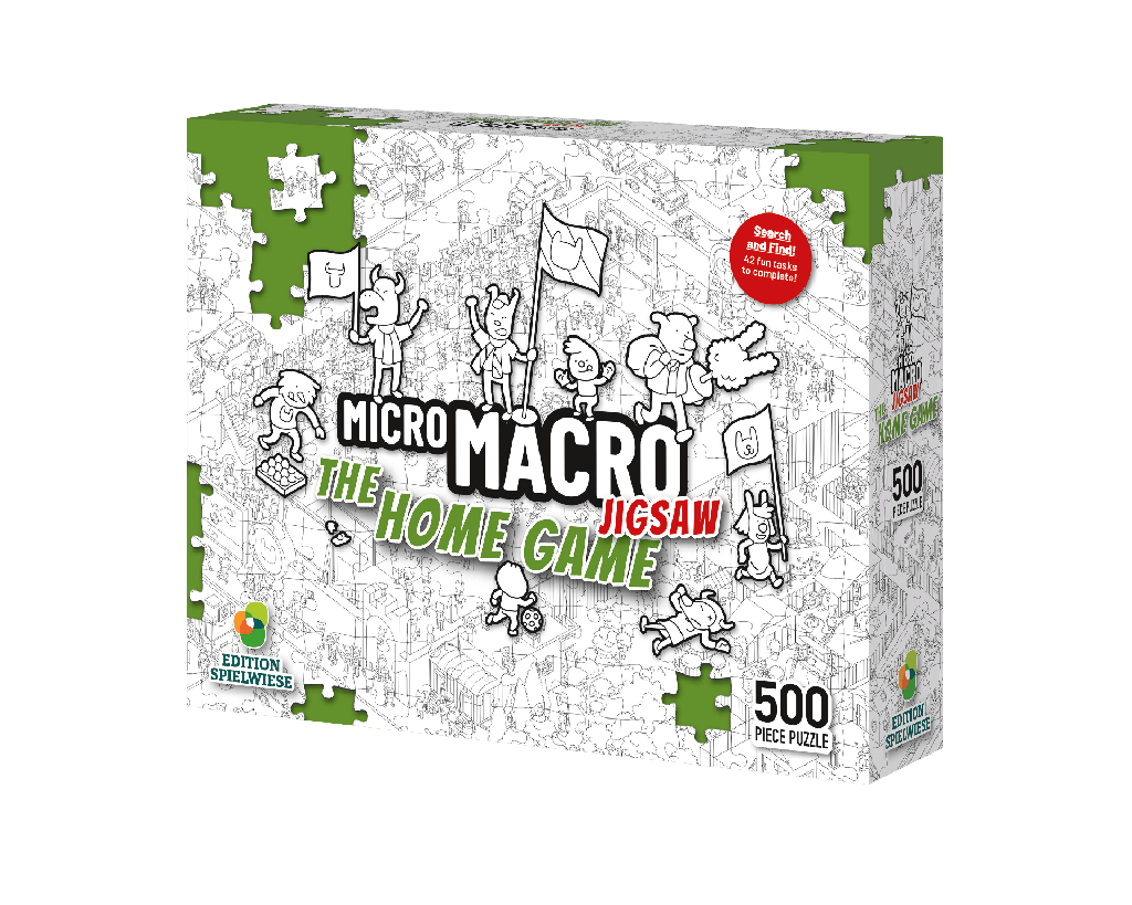 MicroMacro Jigsaw Puzzle : The Home Game - EN