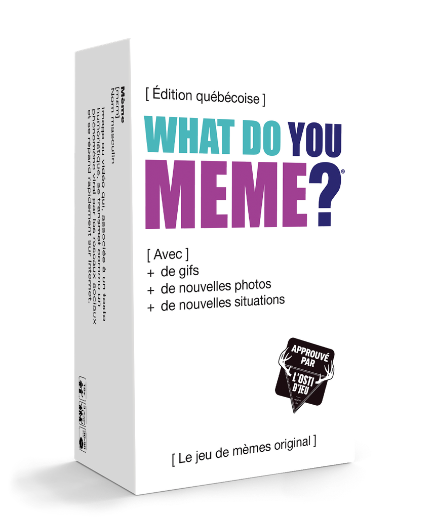 What Do You Meme? GIF Éd. Québécoise - FR