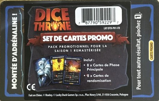 Dice Throne Sais.1 - Promo Pack - FR