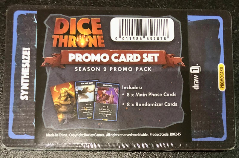 Dice Throne Sais.2 - Promo Pack - FR