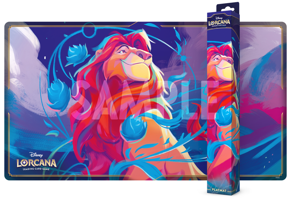 Disney Lorcana : Set 9 - Neoprene Mat 1 (Mufasa) - MLV