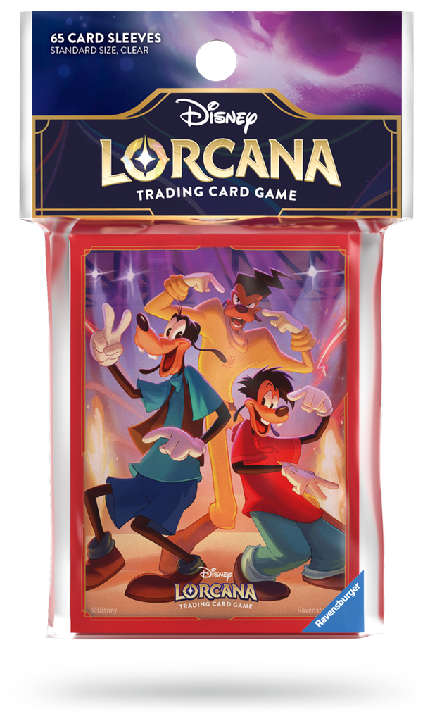 Disney Lorcana : Set 9 - Card Sleeves A (Goofy &amp; Max) - MLV