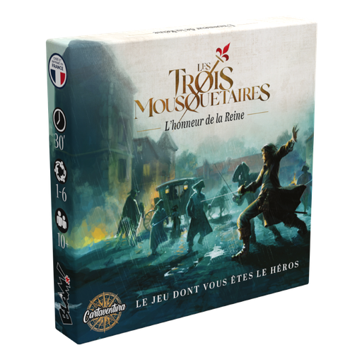 [BLM115CA] Cartaventura - 3 Mousquetaires : l'Honneur de la Reine - FR