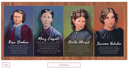 [SPMCDP02FR] Couleurs de Paris : Ext. Femmes Peintres - MLV