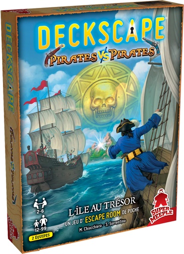 [SPMDSC08FR] Deckscape : Pirates Vs. Pirates - FR